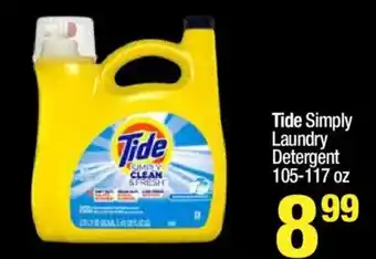 Super King Markets Tide simply laundry detergent offer