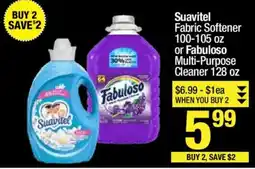 Super King Markets Suavitel fabric softener or fabuloso multi-purpose cleaner offer