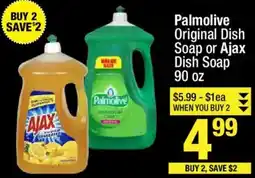Super King Markets Palmolive original dish soap or ajax dish soap offer