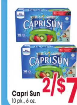 Jewel-Osco Capri Sun offer