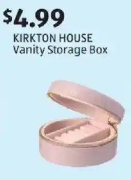 Aldi Kirkton house vanity storage box offer