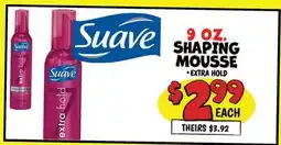 Ollie's 9 OZ. SHAPING MOUSSE offer