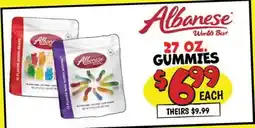 Ollie's 27 OZ. ALBANESE GUMMIES offer