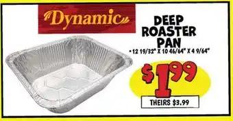 Ollie's DEEP ROASTER PAN offer