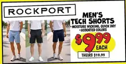 Ollie's MEN'S TECH SHORTS offer