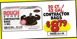 Ollie's 20 CT. / 42 GAL. CONTRACTOR BAGS offer