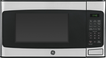 Best Buy GE - 1.1 Cu. Ft. Mid-Size Microwave - Stainless steel offer