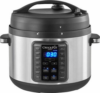 Best Buy Crock-Pot - 10qt Digital Multi Cooker - Stainless Steel offer