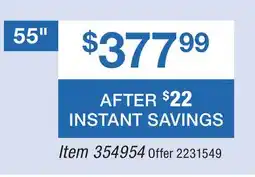 BJ’s Samsung 55 M70HD Mini LED 4K UHD Smart TV offer