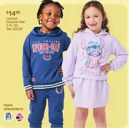 BJ’s Licensed Character Kids' 2-Pc. Set Item offer