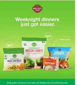 BJ’s Wellsley Farms dinnertime Favorites offer