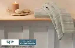 BJ’s Washcloth, 4 pk offer