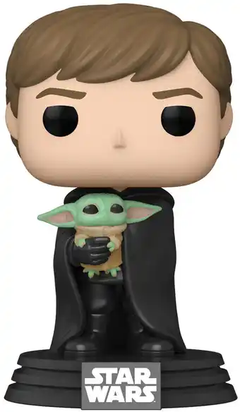 Best Buy Funko - POP Star Wars: Mandalorian- Luke w/Child offer