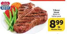 Vons T-Bone Steak offer