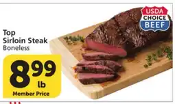 Vons Top Sirloin Steak offer