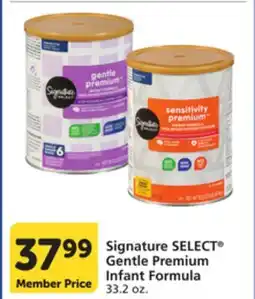 Vons Signature SELECT Gentle Premium Infant Formula offer