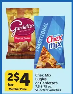 Vons Chex Mix Bugles or Gardetto's offer