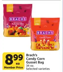 Vons Brach's Candy Corn Gusset Bag offer