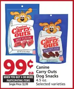 Vons Canine Carry Outs Dog Snacks offer