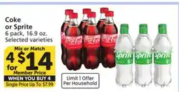 Vons Coke or Sprite offer