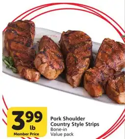 Vons Pork Shoulder Country Style Strips offer