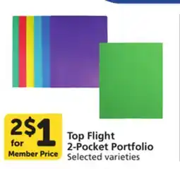 Vons Top Flight 2-Pocket Portfolio offer