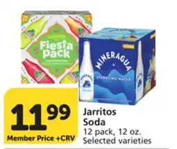 Vons Jarritos Soda offer