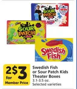 Vons Swedish Fish or Sour Patch Kids Theater Boxes offer