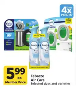 Vons Febreze Air Care offer