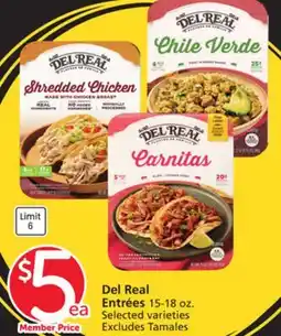Vons Del Real Entrees offer