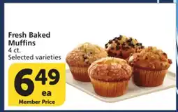 Vons Fresh Baked Muffins offer