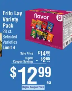 Smart & Final Frito Lay Variety Pack offer