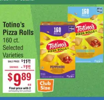 Smart & Final Totino's Pizza Rolls offer