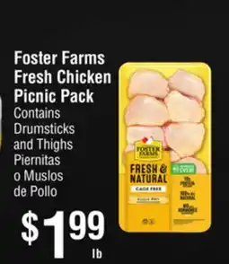 Smart & Final Foster Farms Fresh Chicken Picnic Pack offer