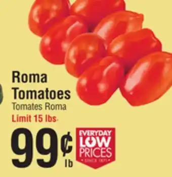 Smart & Final Roma Tomatoes offer