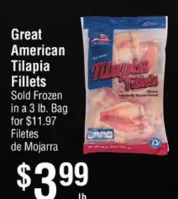 Smart & Final Tilapia Fillets offer