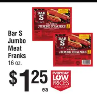 Smart & Final Bar S Jumbo Meat Franks offer