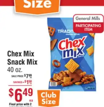 Smart & Final Chex Mix Snack Mix offer