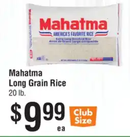 Smart & Final Mahatma Long Grain Rice offer
