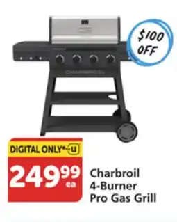 Pavilions Charbroil 4-Burner Pro Gas Grill offer