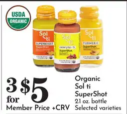 Pavilions Organic Sol ti SuperShot offer