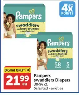 Pavilions Pampers swaddlers Diapers offer