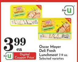 Pavilions Oscar Mayer Deli Fresh Lunchmeat offer