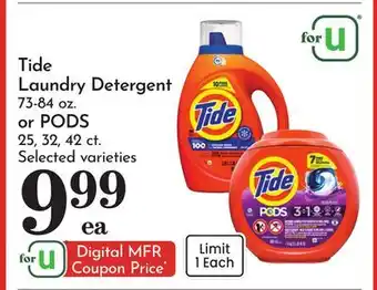 Pavilions Tide Laundry Detergent offer