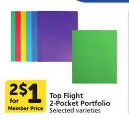 Pavilions Top Flight 2-Pocket Portfolio offer