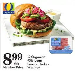 Pavilions O Organics 93% Lean Ground Turkey offer