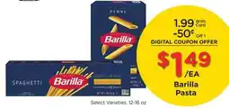 Ralphs Barilla Pasta offer
