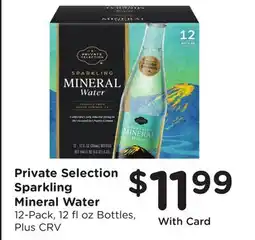 Ralphs Private Selection Sparkling Mineral Water offer