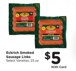 Ralphs Eckrich Smoked Sausage Links offer