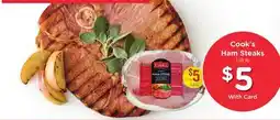 Ralphs Cook's Ham Steaks offer